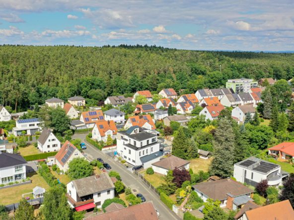 Blick von der Dachterrasse