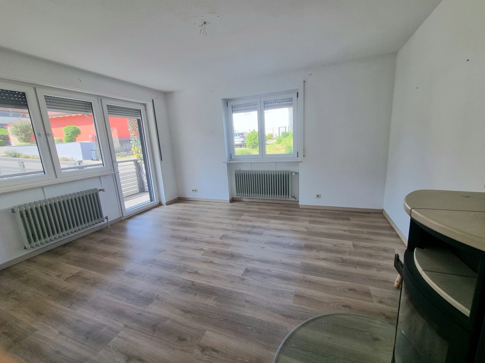 Wohnzimmer mit Kamin