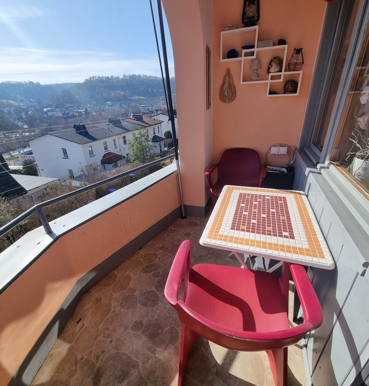 Gemütlicher Balkon